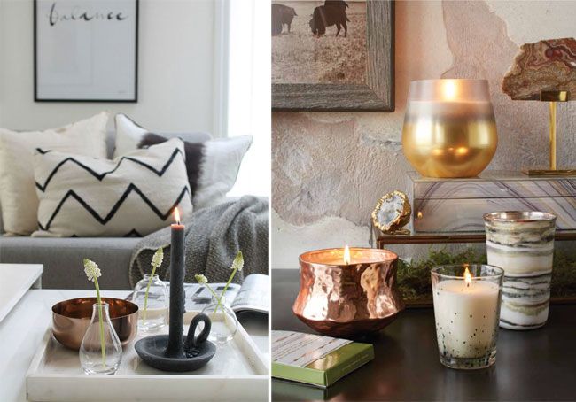Winter candles