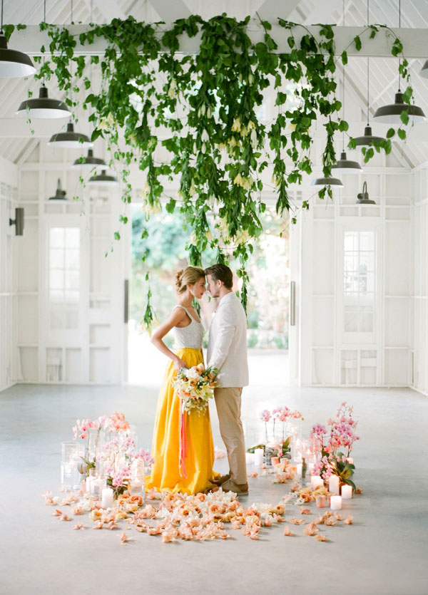 Jose Villa-Tropical wedding