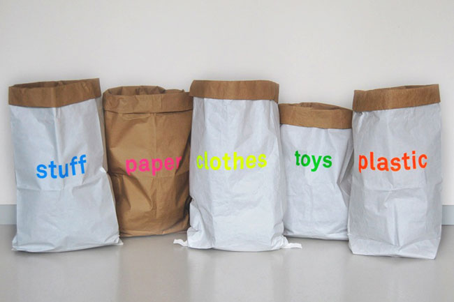 Paper storage bags
