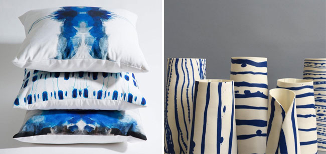 Odette Uys scatters & Lisa Firer vases