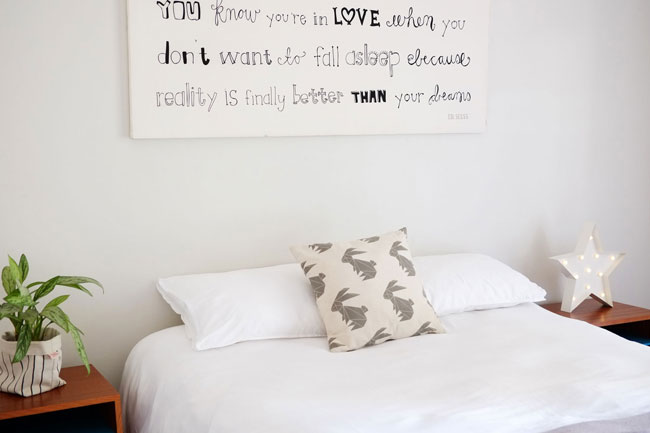 Serene bedroom