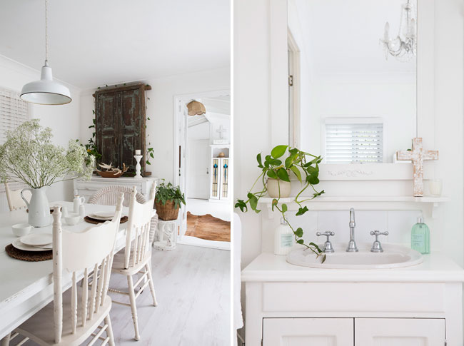 White natural Boho home