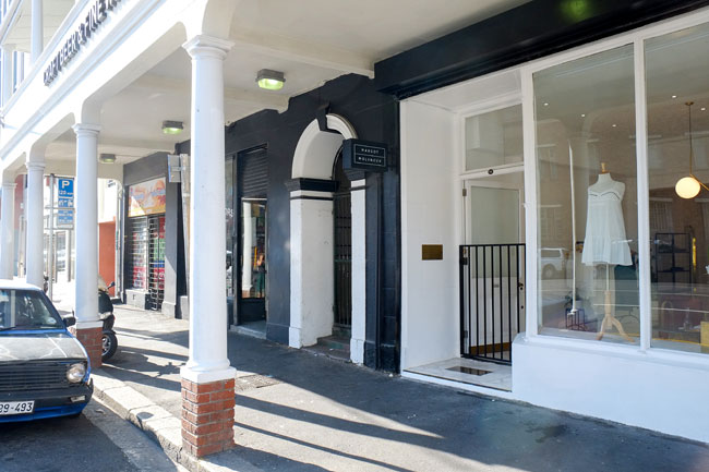 Margot Molyneux on Roeland St