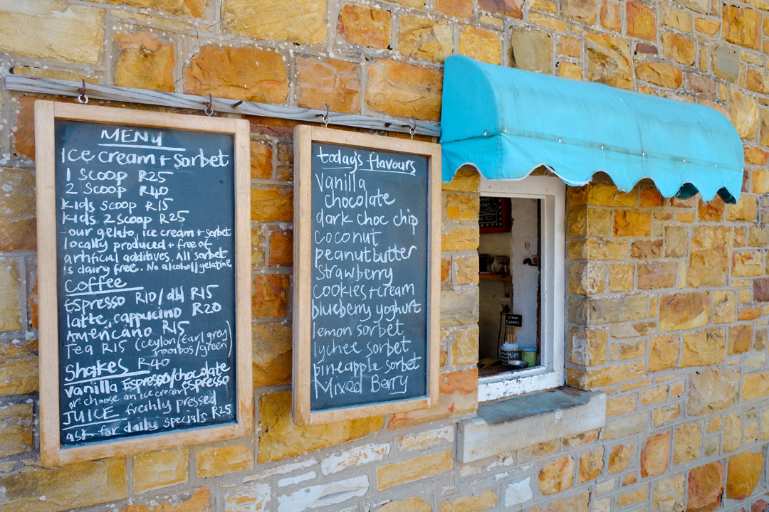 Boulders Beach Ice cream