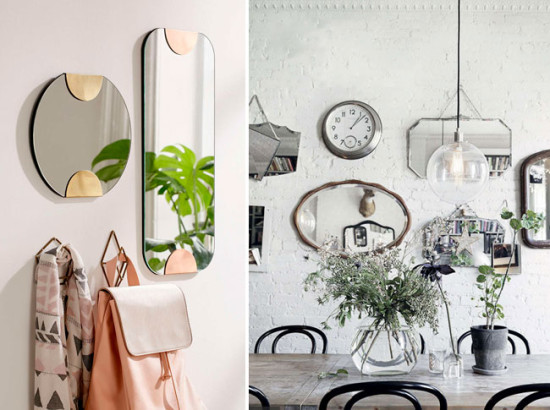 Hanging up: Mirror wall ideas - Lanalou Style