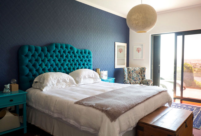 Blue inspired bedroom
