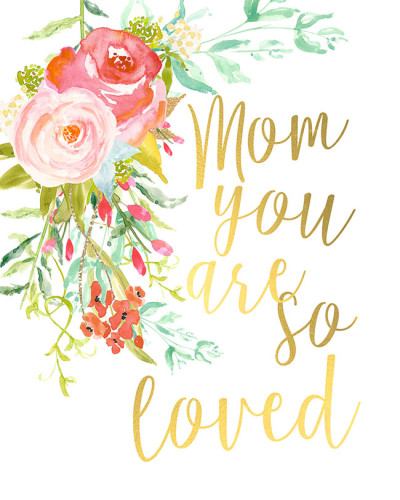 7 free Mother's Day printables - Lanalou Style