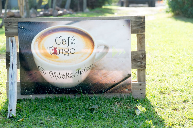 Cafe Tango at Afdaksrivier