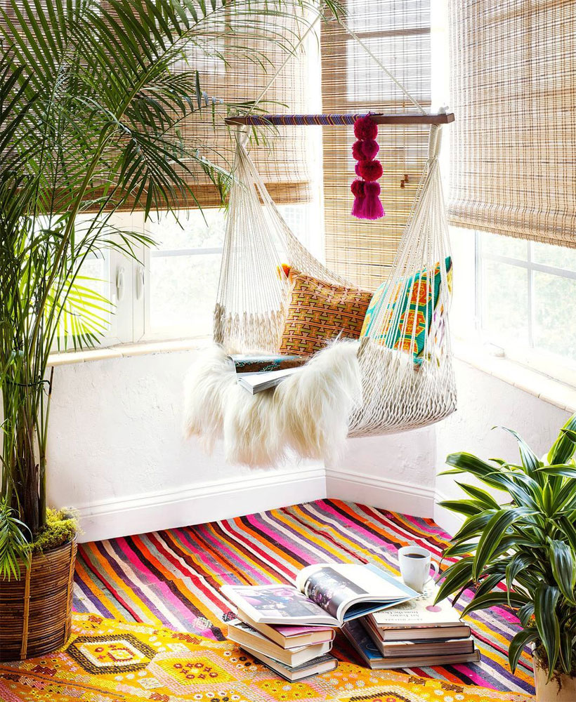 Hanging Chair Inspiration To Create The, Hanging Chair Reading Nookie