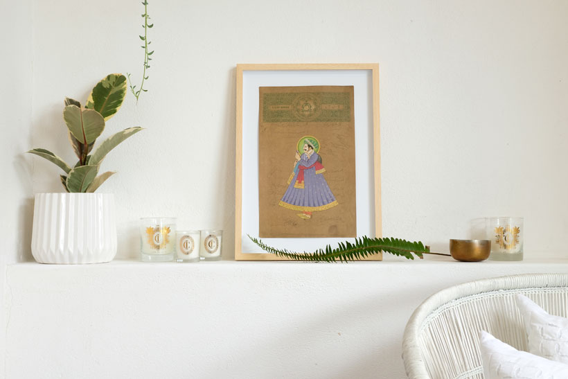Pilgrimage Spaces - Unique Indian paintings